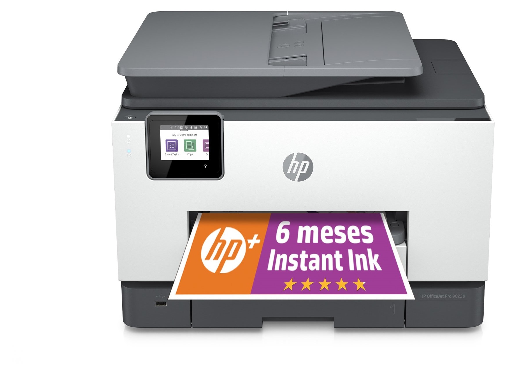 Impresora HP OfficeJet Pro 9022e Multifunción con 6 meses de Instant Ink via HP+
