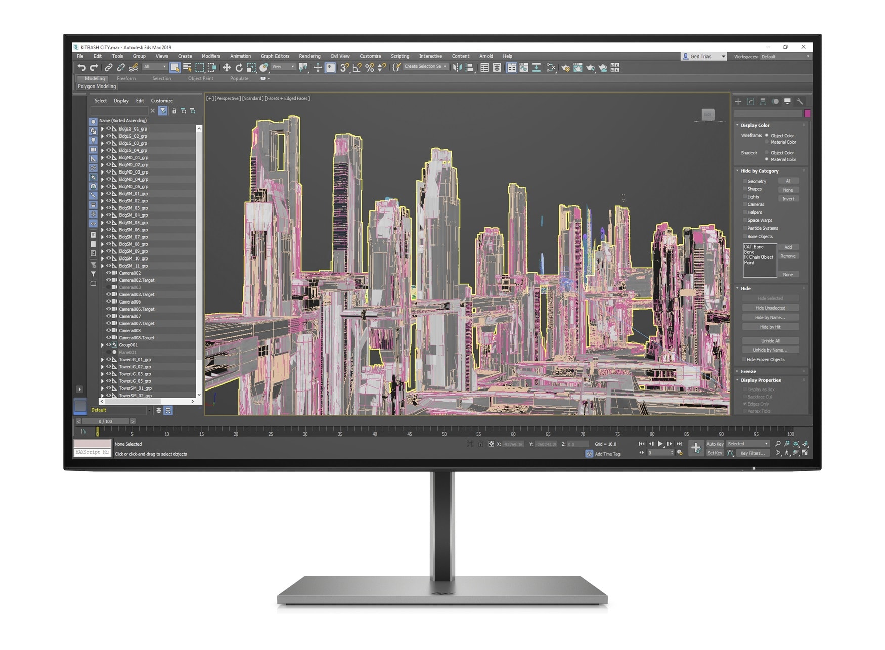 Monitor HP Z27u G3 de 68,6 cm(27")