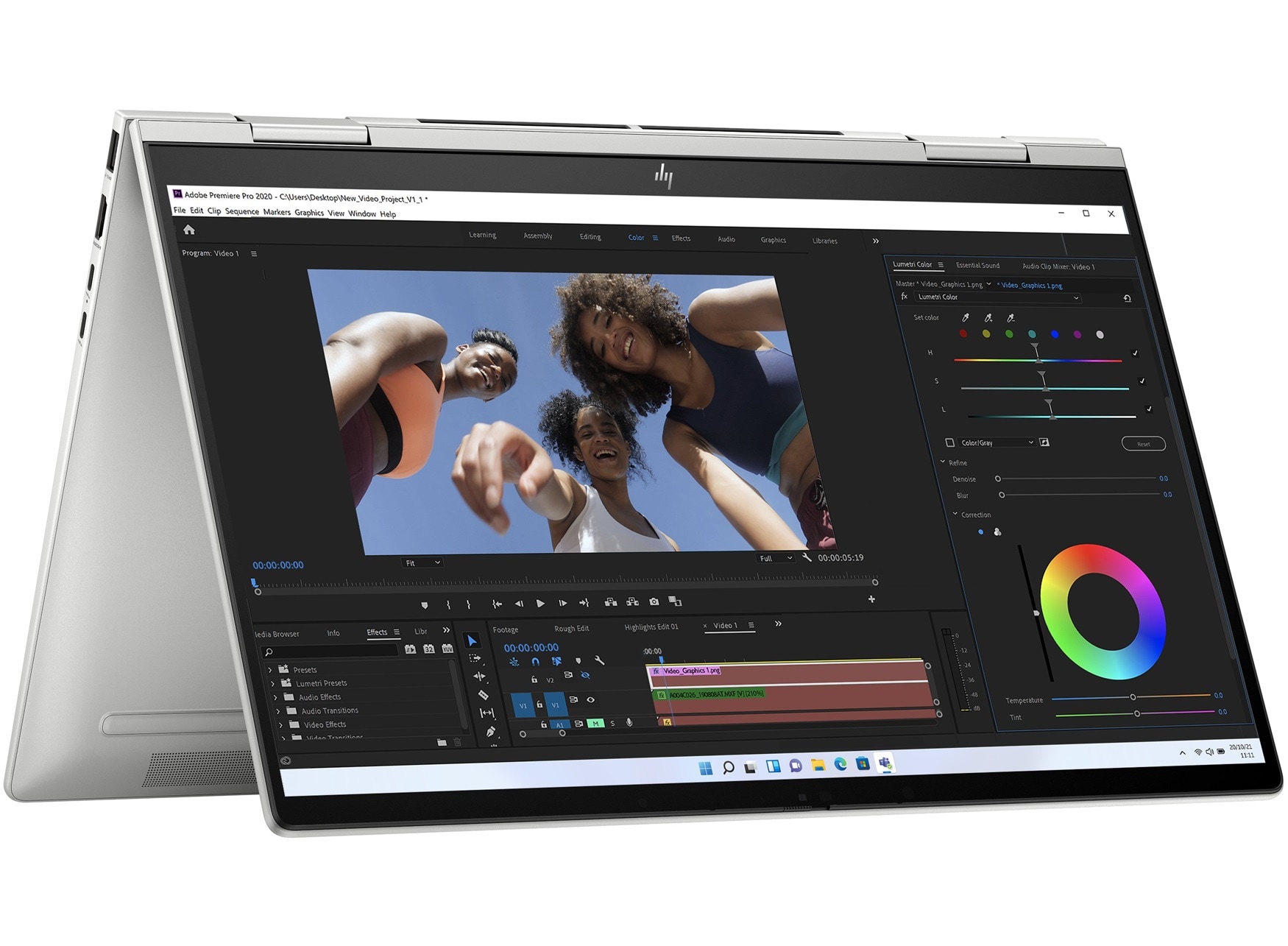 Portátil táctil Convertible HP ENVY x360  15 -fe0006ns con 3 años de garantía