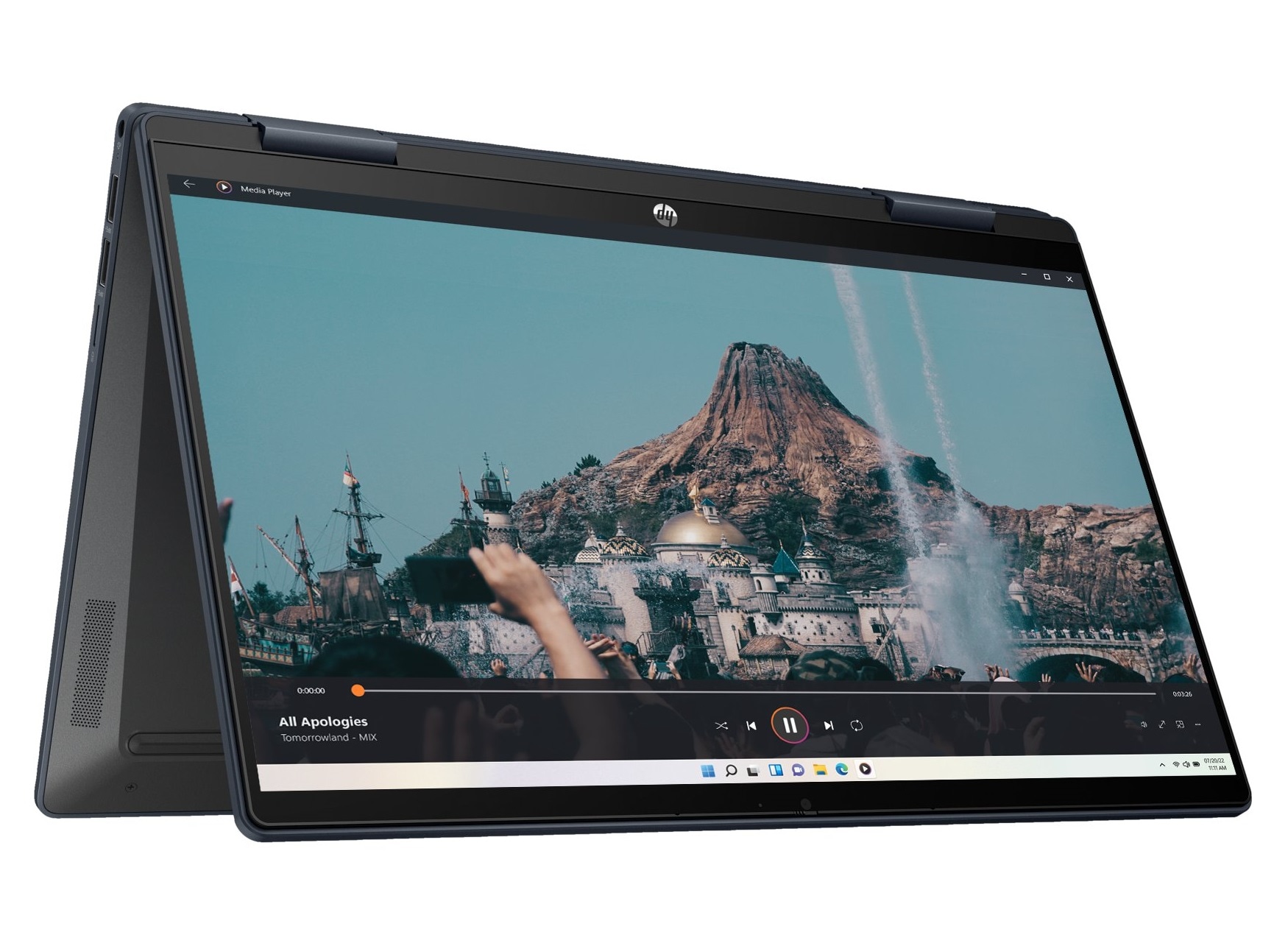 Portátil  táctil Convertible HP Pavilion x360 14-ek1043ns con 3 años de garantía
